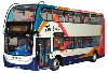 STAGECOACH EAST KENT ALEXANDER ENVIRO 400-UKBUS 6011